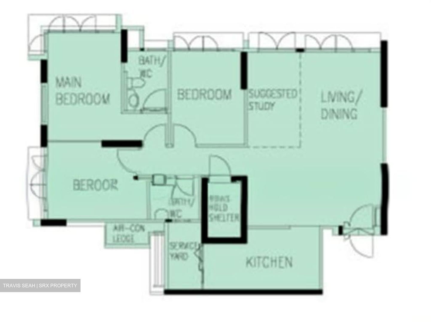 Blk 669A Waterway Ridges (Punggol), HDB 5 Rooms #599134311